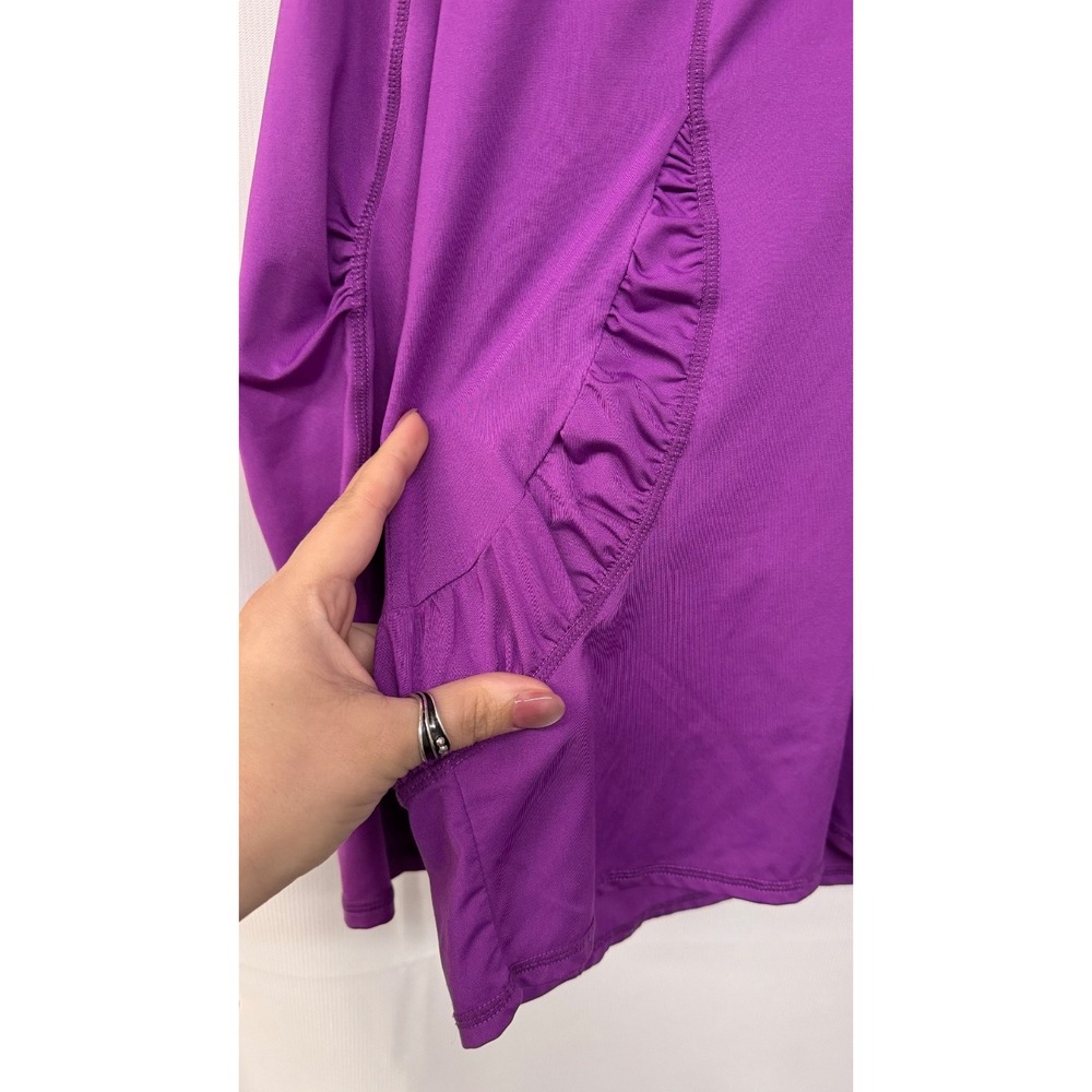Sunice Women's‎ Golf Quarter Zip Pullover Purple U.S. Open Olympic Club - Picture 6 of 9